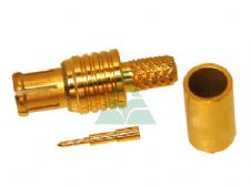 MCX  Straight Male Crimp-on Type