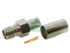 SMA Straight Female Crimp-on Type 