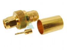 SMA Male Reverse Polarity  Crimp-on Type