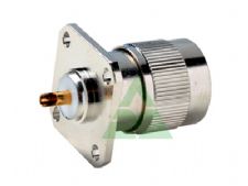 N Male Panel Mounting With 4 Holes