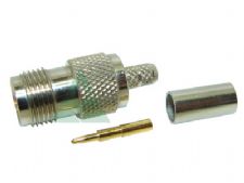 TNC Female Reverse Polarity  Crimp-on Type 