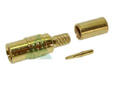 MCX Straight Female Crimp-on Type 