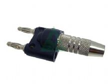 6.3MM-Jacke To 2* Banana-Plug
