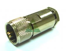 UHF Straight Male Clamp-on Type